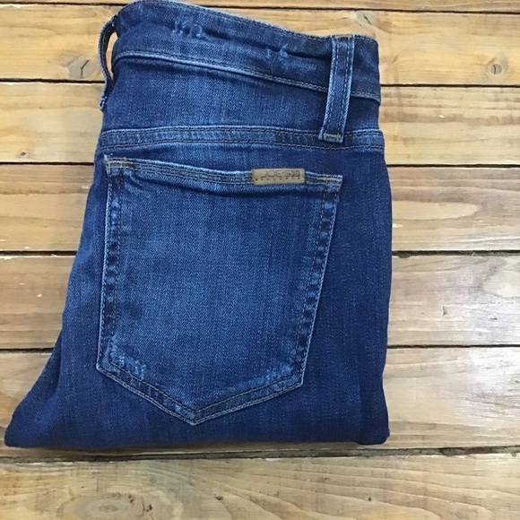 JOE’S jeans The Icon mid rise ankle skinny size 24 dark blue - Picture 4 of 11